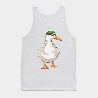 Duck Swimming Swimming goggles Tank Top